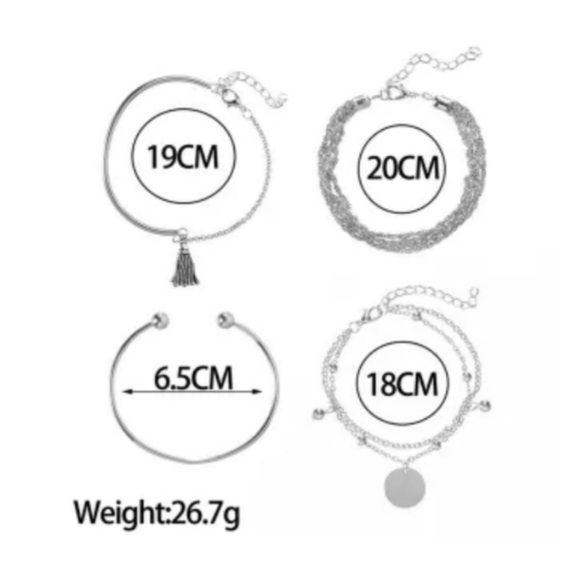 Multilayer bracelet set - Picture 5 of 5